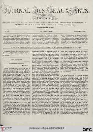 Nr. 13 (15 Juillet 1865)