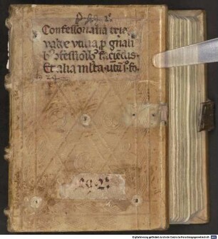 Confessionale. Raimundi Lulli Ars artium [u.a.] - BSB Clm 18988