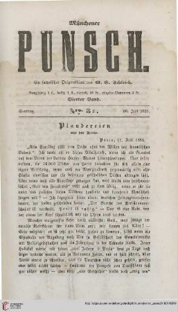 Nro. 31 (20. Juli 1851)