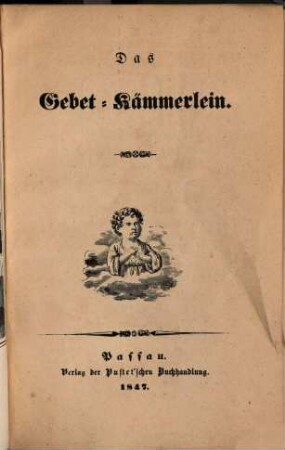 Das Gebet-Kämmerlein