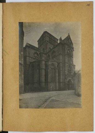 Liebfrauenkirche, Trier: Ansicht (aus: Skizzen- und Fotoalbum 8)