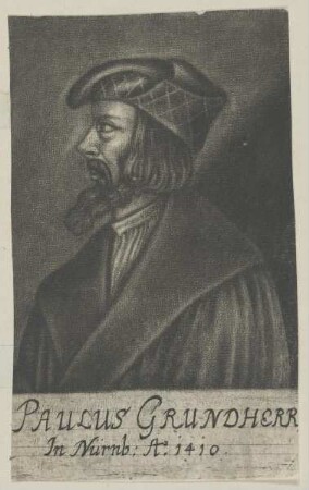 Bildnis des Paulus Grundherr
