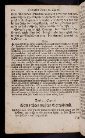 120-131, 21. Capitel; Abbildung zum 22. Capitel