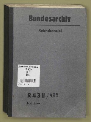 Reichsreform und Neugliederung des Reiches (ab Bd. 13: Neugliederung des Reiches und Gleichschaltung der Länder): Bd. 13