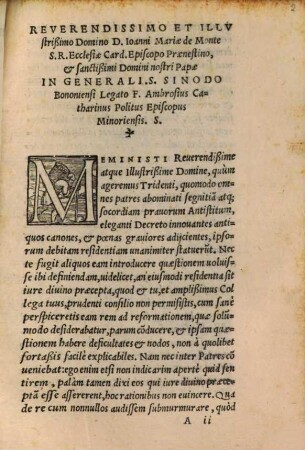 Tractatus Quaestionis, quo jure Episcoporum residentia debeatur