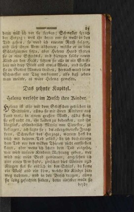 [Das zehnte Kapitel. - Das achtzehnte Kapitel.]