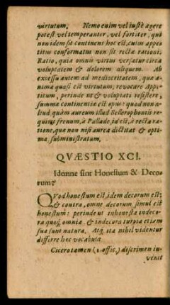 Quaestio XCI. - Quaestio C.