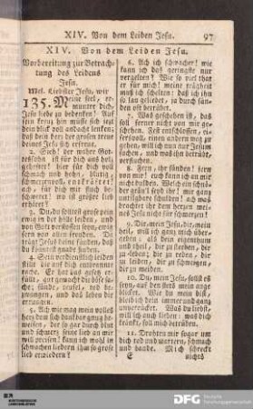 XIV. Von dem Leiden Jesu.