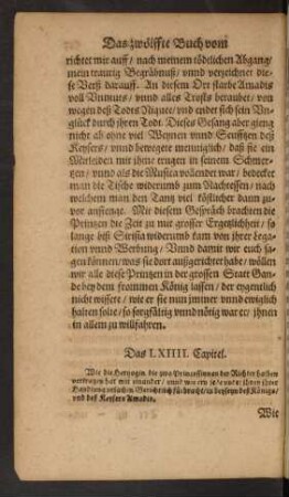 Das LXIIII. Capitel.