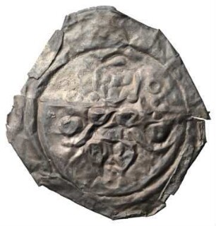 Fundmünze, Brakteat, um 1200 - 1230?