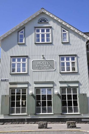 Straßenszene im Innenstadtbereich von Reykjavik : Straßenszene, aufgenommen in der City der isländischen Hauptstadt Reykjavik am 29. Mai 2012