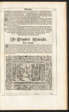 Der Prophete Maleachi.