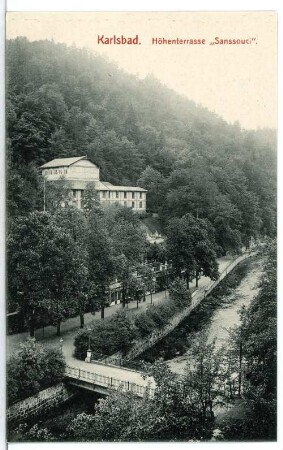 Karlsbad. Höhenterrasse "Sanssouci" (1869)