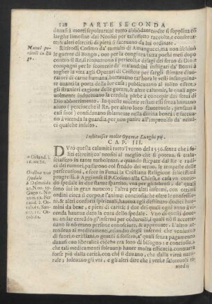 Cap. III. Instituisce molte Opere, e Luoghi pij