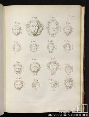 Pl. 26. No. 50, No. 272, No. 280, No. 51, No. 285, 283, No. 286, No. 284, No. 141, No. 108, No. 16, No. 453, No. 450, No. 74, No. 8.