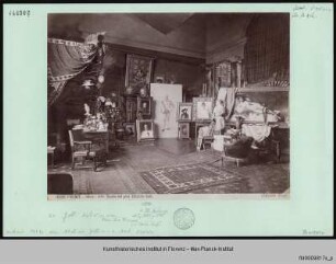 Atelier und Kunstsammlung des Florentiner Malers Odoardo Gelli - Atelier del pittore Edoardo Gelli