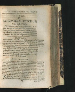 Tit. XXIV. De Satisdatione Tutorum Vel Curatorum.