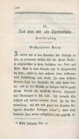 310-343 Das neue und alte Christenthum : Fortsetzung