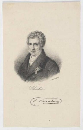 Bildnis des L. Cherubini