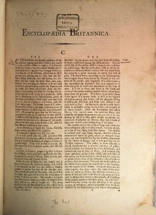 Encyclopaedia britannica : or a dictionary of arts, sciences and miscellaneous litterature, 4