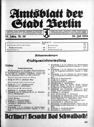 1934,30: Nr. 30, 29. Juli 1934