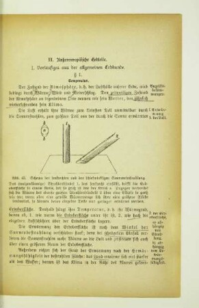 1. Vorläufiges aus der allgemeinen Erdkunde