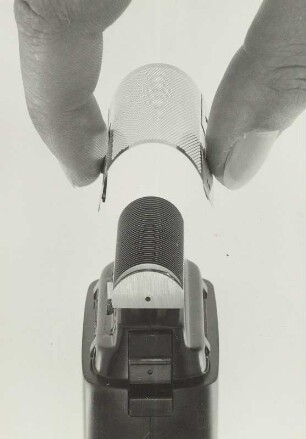 Braun Elektrorasierer "sixtant SM 31" von Gerd Alfred Müller und Hans Gugelot