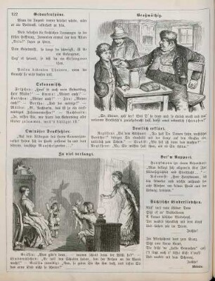 "Großmüthig" "Zu viel verlangt"