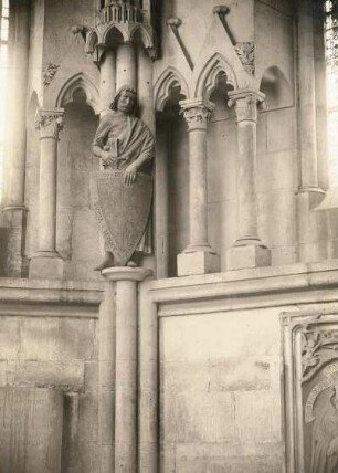 Stifterfigur: Timo von Kistritz : Dom St. Peter und Paul, Westchor, Stifterfigur Thimo von Kistritz