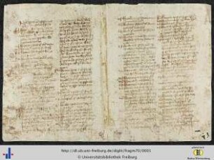 Vocabularius, Fragment
