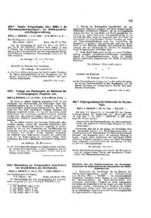 Totaler Kriegseinsatz; hier: Ziffer 1 der Überleitungsbestimmungen zur Militäranwärteranstellungsverordnung : [Amtliche Erlasse] ; [Amtlicher Teil]