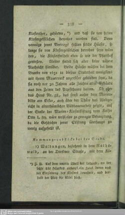 Kommungrundstücke bei der Stadt