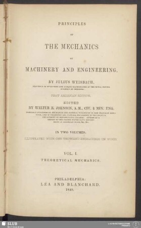 Vol. 1: Theoretical mechanics