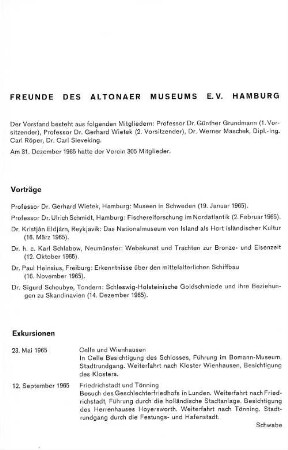 Exkursionen
