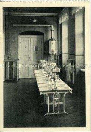 Waschraum im Kindererholungsheim Großsedlitz