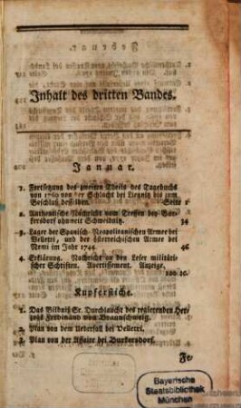 Militärische Monatsschrift. 3, 3. 1786