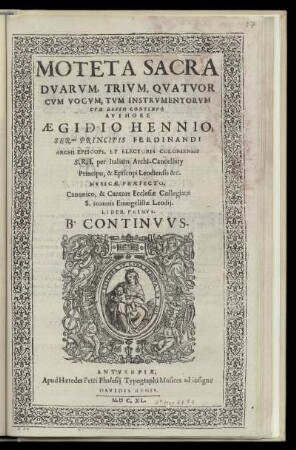 Bassus continuus
