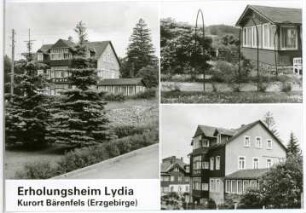 Bärenfels. Haus " Lydia " 3 tlg