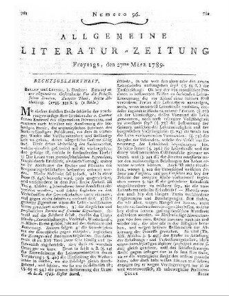 Ligne, Charles Joseph de: Mémoire sur le Roi de Prusse, Fréderic le Grand / par Msgr. Le P. De L****. - Berlin : Unger, 1789