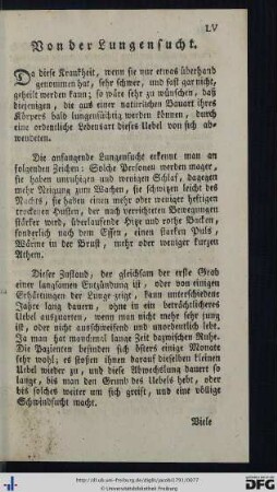 Von der Lungensucht.