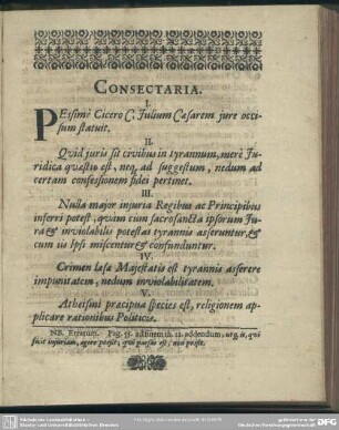 Consectaria