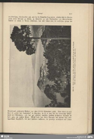 Sestri Levante, von Osten gesehen, und Rückblick auf den Golf von Rapallo