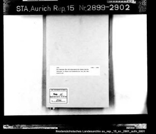 Die Gesuche des Böttchergesellen Honke Beifen Theissen in Esens um Dispensation von der Wanderpflicht