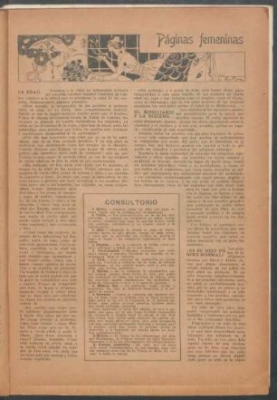 Páginas femeninas