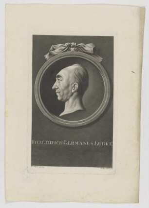 Bildnis des Friedrich Germanus Ludke