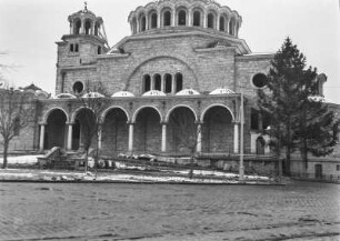 Gebäudeansicht : Bulgarien. Sofia. Kathedrale Sweta Nedelja. Außenansicht