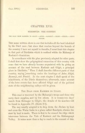 Chapter XVII. Dardistan: the country