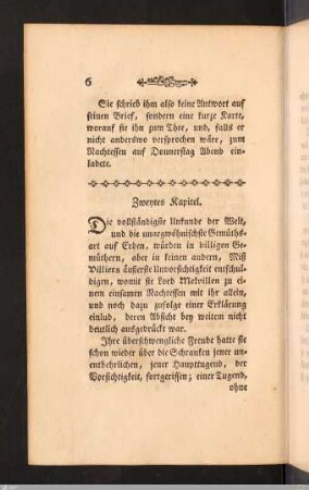 Zweytes Kapitel.