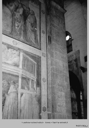 Fresken der Peruzzi Kapelle