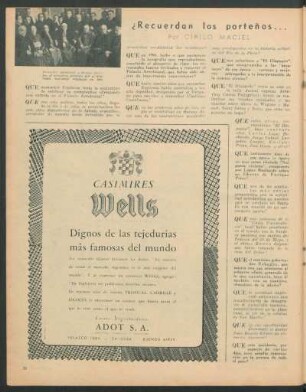 ¿Recuerdan los porteños...